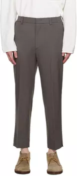 Серые брюки-галифе Solid Homme