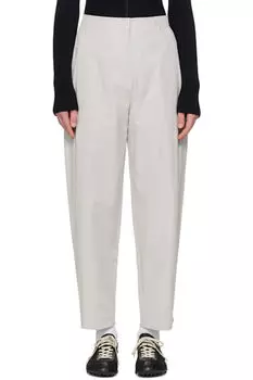 Серые брюки Garconne с пуговицами AMOMENTO