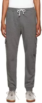 Серые брюки карго Lounge Brunello Cucinelli