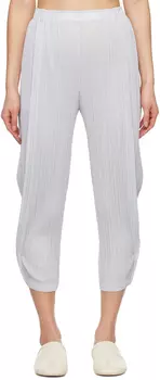 Серые брюки Monthly Colors January Pleats Please Issey Miyake