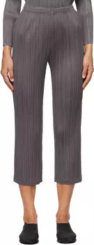 Серые брюки Monthly Colors September PLEATS PLEASE ISSEY MIYAKE