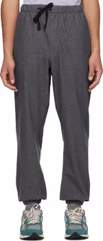 Серые брюки на кулиске Nanamica