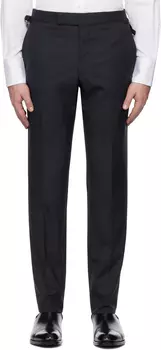 Серые брюки O'Connor из суперпростого переплетения TOM FORD