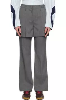Серые брюки Overlay OPEN YY