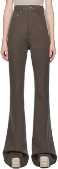 Серые брюки Rick Owens Bolan