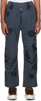 Серые брюки ручной раскраски Stone Island