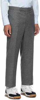 Серые брюки с четырьмя карманами Thom Browne