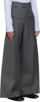 Серые брюки с карманами спереди Fax Copy Express