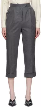 Серые брюки с подвернутыми штанинами Nothing Written