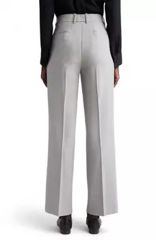 Серые брюки с широкими штанинами Gates Lafayette 148