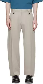 Серые брюки с тремя карманами Bottega Veneta