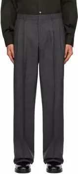 Серые брюки со складками Sunflower