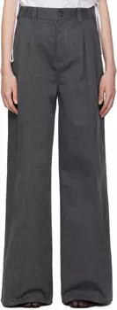 Серые брюки со стрелками Maison Margiela