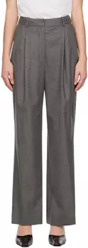 Серые брюки-соло Loulou Studio