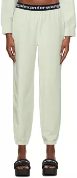 Серые брюки свободного кроя для отдыха alexanderwang.t