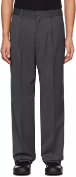 Серые брюки свободного кроя Han Kjobenhavn