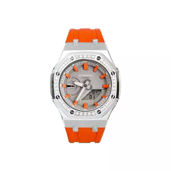 Серые часы унисекс CASIO