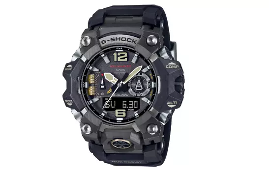 Серые часы унисекс серии MASTER OF G-LAND GWG-B1000-1A CASIO