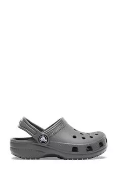 Серые детские босоножки Classic со ступеньками Crocs, серый