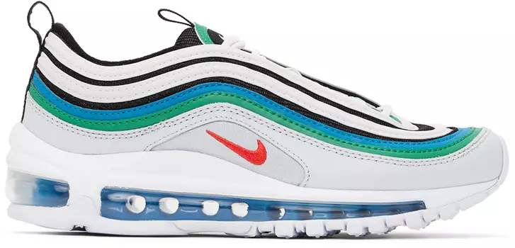 Серые детские кроссовки Nike Kids Air Max 97 Big