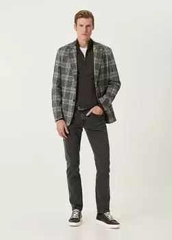 Серые джинсовые брюки Beymen