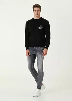 Серые джинсовые брюки Dsquared2