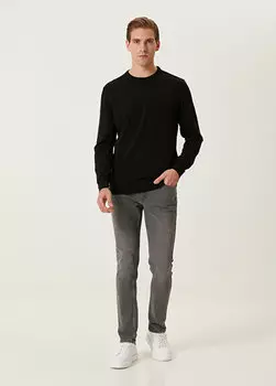 Серые джинсовые брюки Network