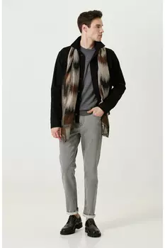 Серые джинсовые брюки с 5 карманами Network, серый