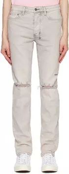 Серые джинсы Chitch Pluto Trashed Ksubi