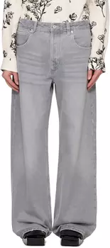 Серые джинсы La Casa 'Le de-Nmes big' JACQUEMUS