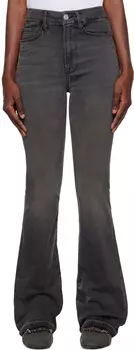 Серые джинсы Le Super Mini FRAME