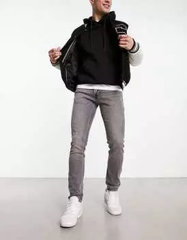 Серые джинсы скинни Jack & Jones Intelligence Liam