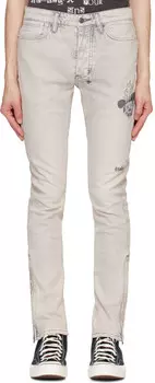 Серые джинсы Van Winkle Pluto Chamber Ksubi