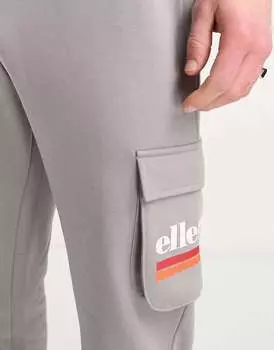 Серые джоггеры-карго ellesse Labico