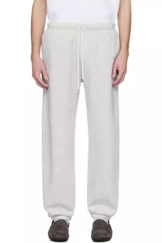 Серые флисовые спортивные штаны Lounge Relaxed SKIMS