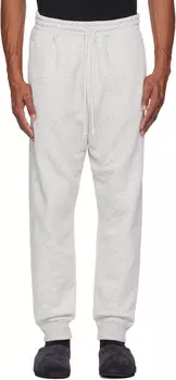 Серые флисовые спортивные штаны Lounge Tapered SKIMS