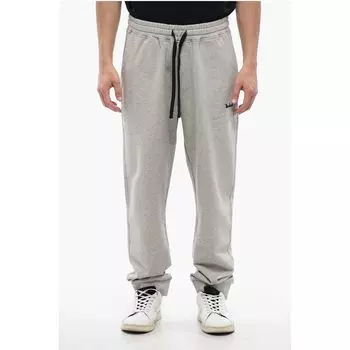 Серые хлопковые брюки Woolrich, Gray