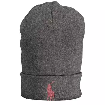 Серые хлопковые шапка и кепка Ralph Lauren