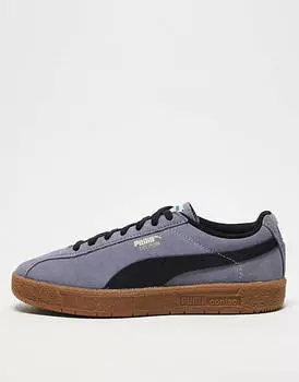 Серые и черные кроссовки Puma Delphin