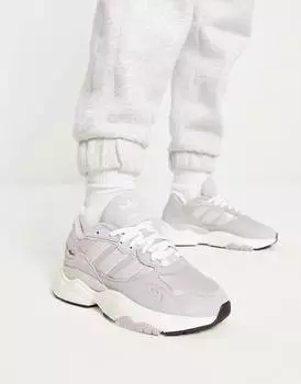 Серые и кремовые кроссовки adidas Originals Retropy F90