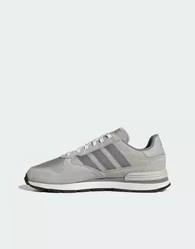 Серые классические беговые кроссовки adidas Originals