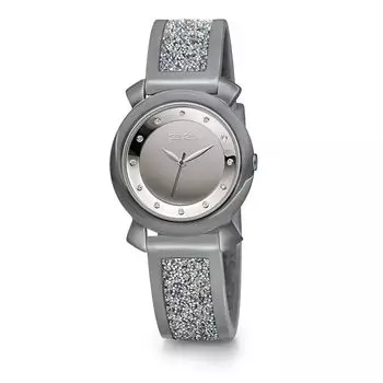 Серые кожаные часы Dolci Follie