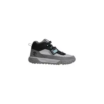 Серые кожаные кроссовки Timberland