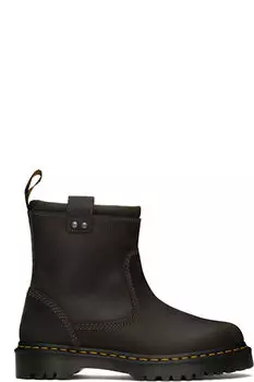 Серые кожаные сапоги Anistone Lo Dr. Martens