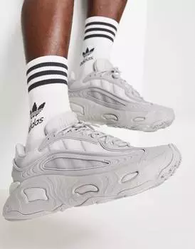 Серые кроссовки adidas Originals Oznova