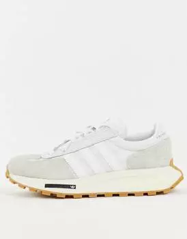Серые кроссовки adidas Originals Retropy E5 с резиновой подошвой