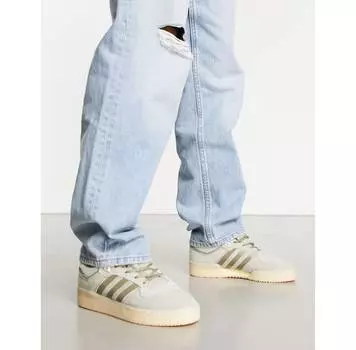 Серые кроссовки adidas Originals Rivalry Low 86