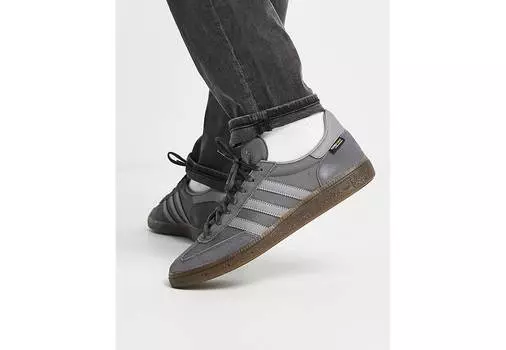 Серые кроссовки Adidas Originals с резиновой подошвой Handball Spezial