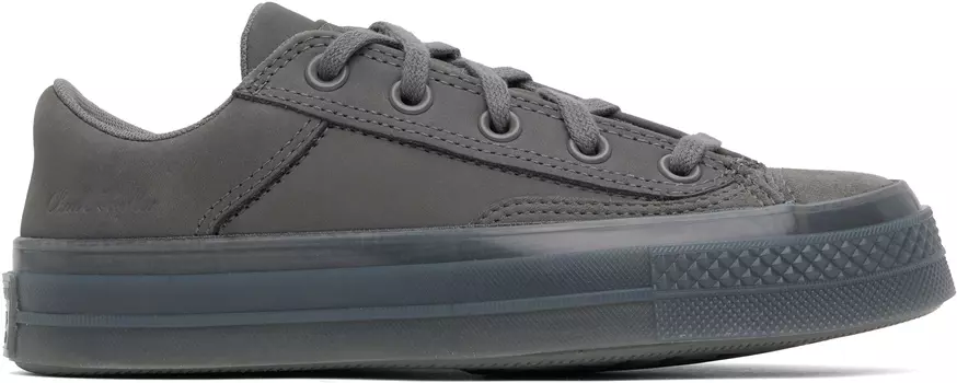 Серые кроссовки Chuck 70 Marquis из нубука и замши Converse, Sharkskin/Sharkskin/Sharkskin