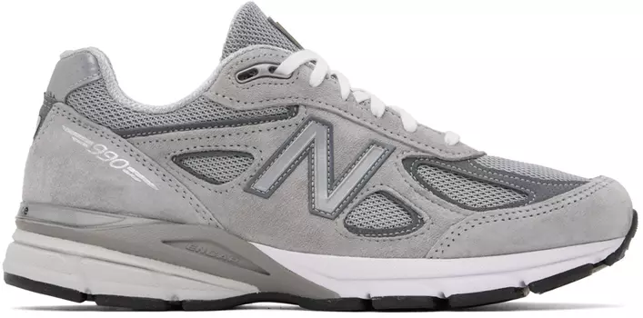 Серые кроссовки Made in USA 990v4 Core New Balance